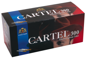 Cigarette filtered tubes CARTEL 300