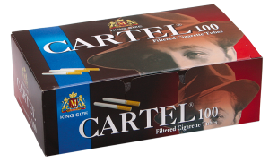 Cigarette filtered tubes CARTEL 100