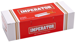 Cigarette filtered tubes IMPERATOR 200 RED