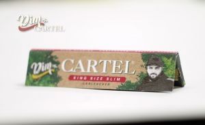 Rolling papers Dim by CARTEL (110 mm) King Size Slim Unbleached booklet