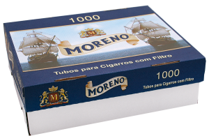 Cigarette filtered tubes Moreno 1000 - 5 boxes