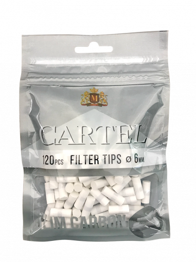 Филтри за цигари Cartel Carbon 120 броя