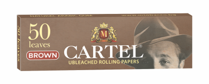 Rolling Papers CARTEL Brown Short 60 leaves