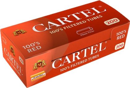 Tuburi de tigari Cartel 100's RED  - 50 cutii