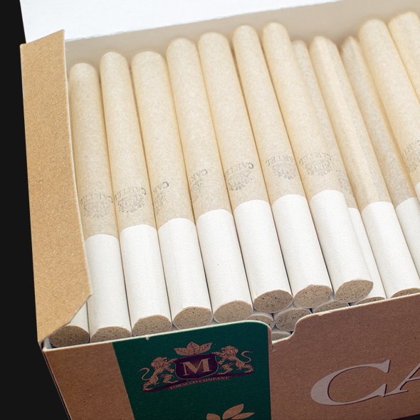  Cartel Tubos de cigarrillos filtrados sin blanquear Bio - 1  caja con 200 tubos : Salud y Hogar