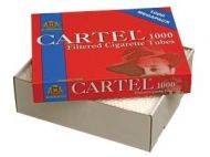 Цигарени гилзи CARTEL 1000 твърда опаковка