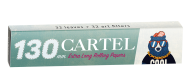SUPER Long Rolling Papers CARTEL 130 mm papers+ art tips