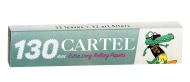SUPER Long Rolling Papers CARTEL 130 mm papers+ art tips 