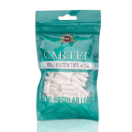 Filter tips CARTEL Semi-Regular LONG 7 mm / 22mm x 100 pcs in bag