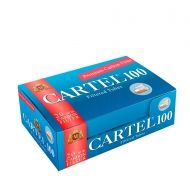 Cigarette Filtered Tubes CARTEL 100 CARBON/CHARCOAL