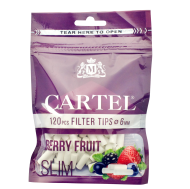 Ароматни филтри CARTEL  горски плодове 6 мм х 120 бр.