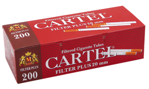 Празни цигари с филтър Cartel 200 20мм - 50 кутии 