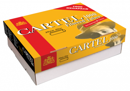 Цигарени гилзи Cartel 1000 - 25 мм филтър 