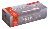 Празни цигари с филтър Cartel 200  Carbon 20 мм - 50 кутии 
