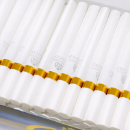 Cigarette filtered tubes Maxi Gold White 200