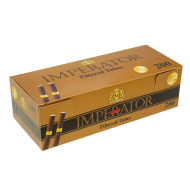 Кафяви цигарени гилзи IMPERATOR 200 - 25 mm BROWN & GOLD